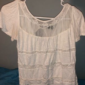 A&F sheer top